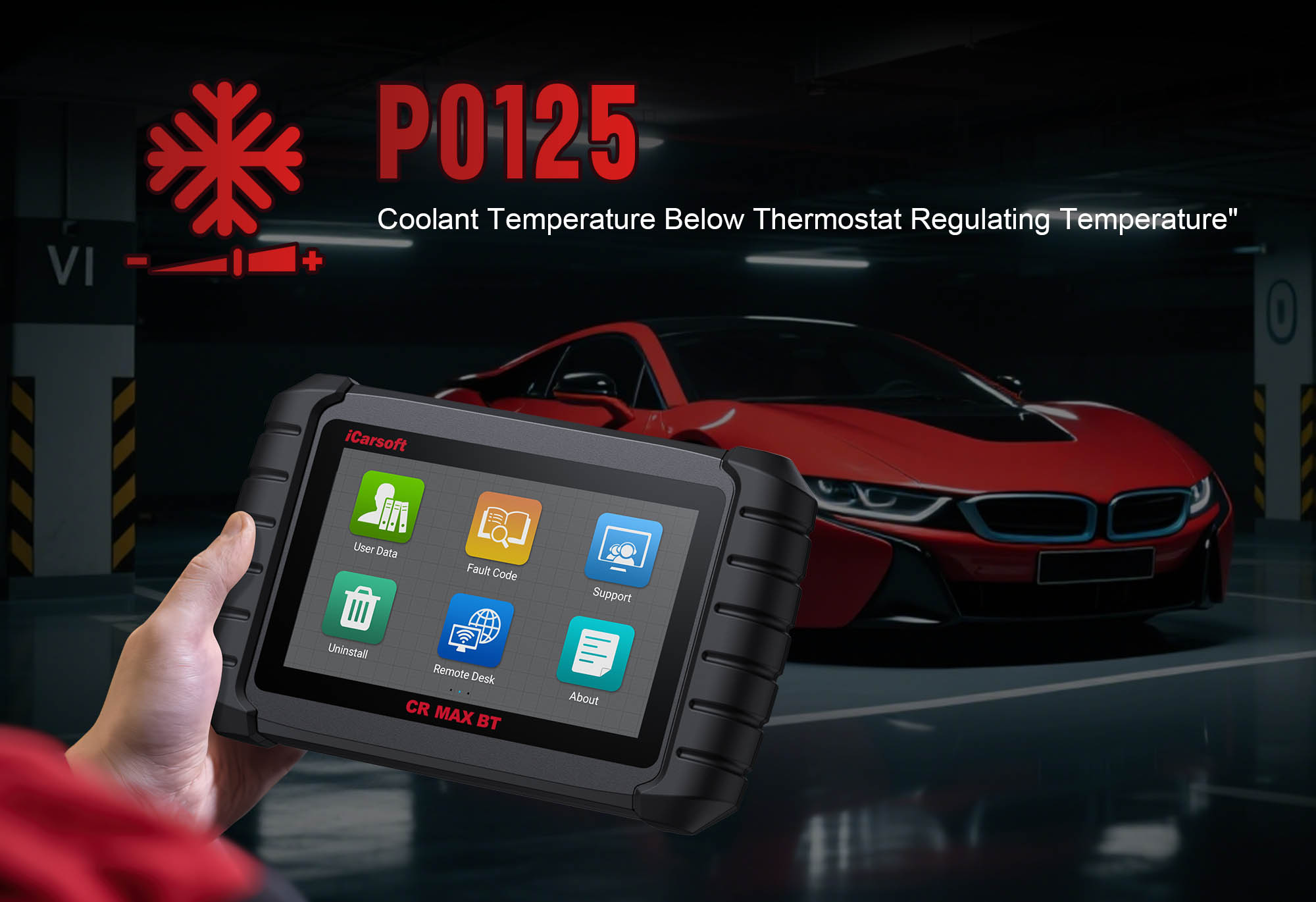 Engine Coolant Temperature (ECT) Sensor and Thermostat showing warm-up issue for P0125 code