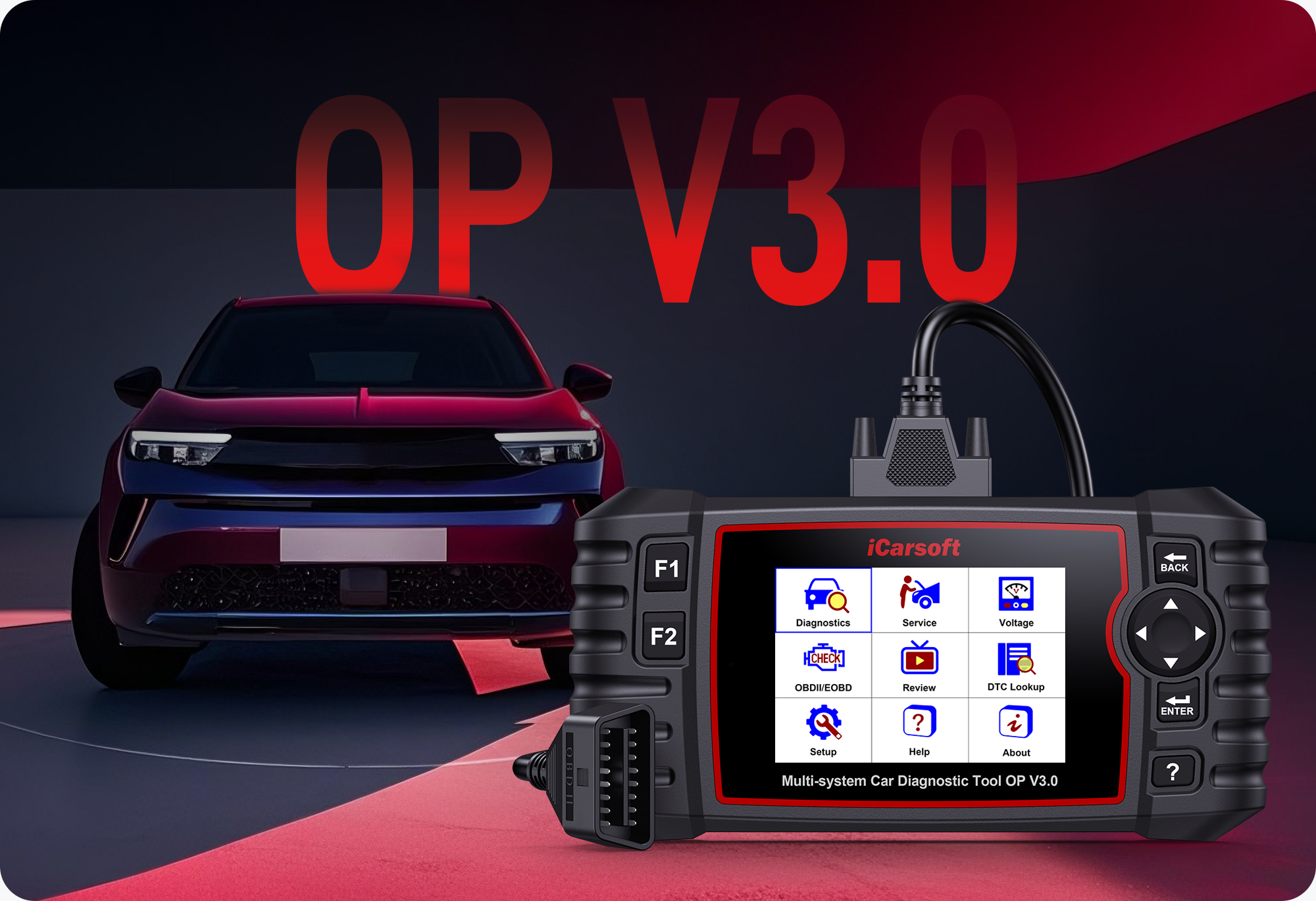 iCarsoft OP V3.0 - Diagnostic Tool for Opel & Vauxhall