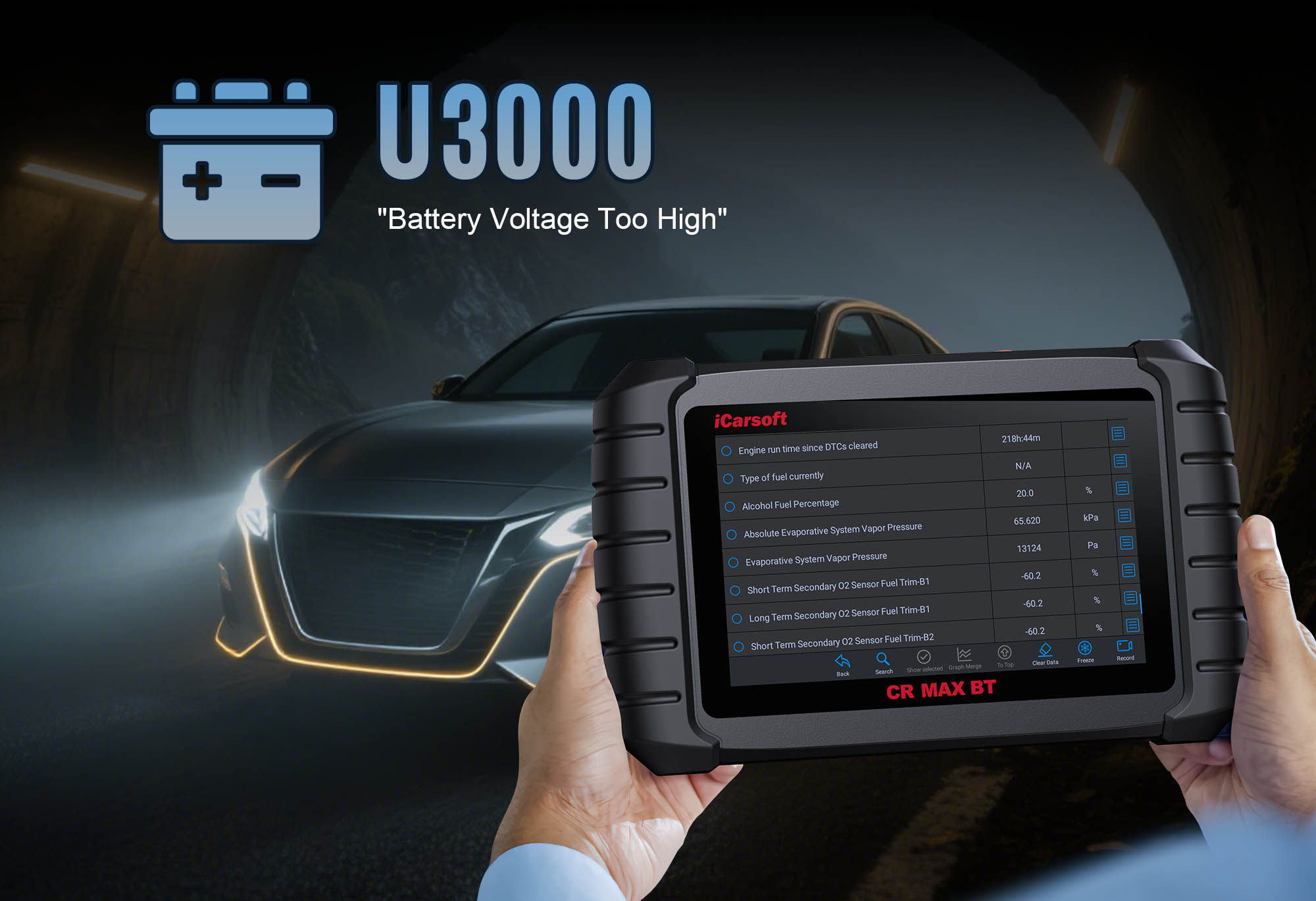 Vehicle Control Module showing U3000 communication malfunction issue