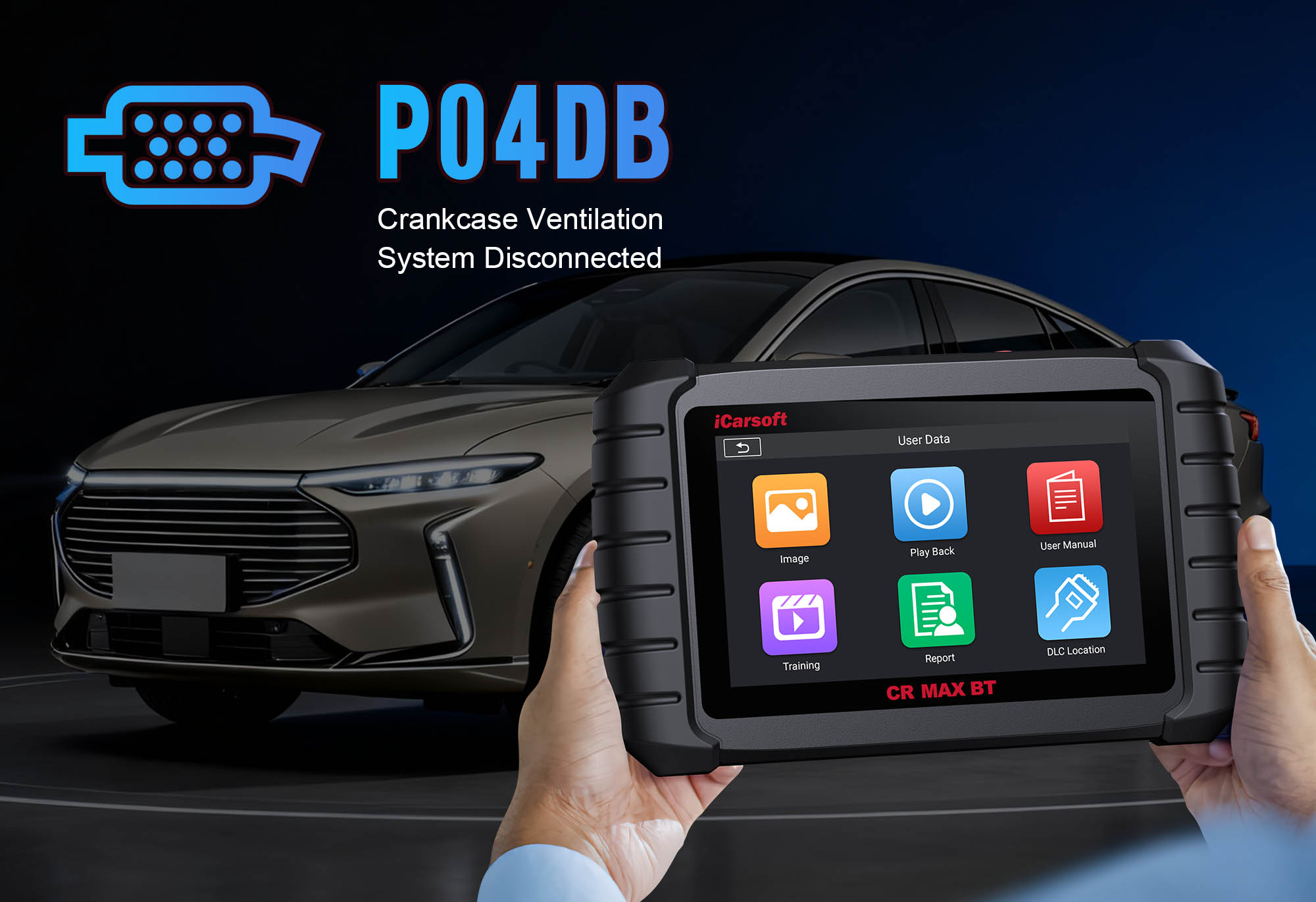 EGR Cooler Bypass Valve showing P04DB control circuit range/performance malfunction