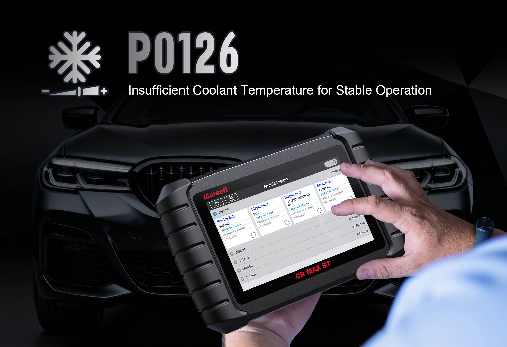 Diagnose P0126 Easily