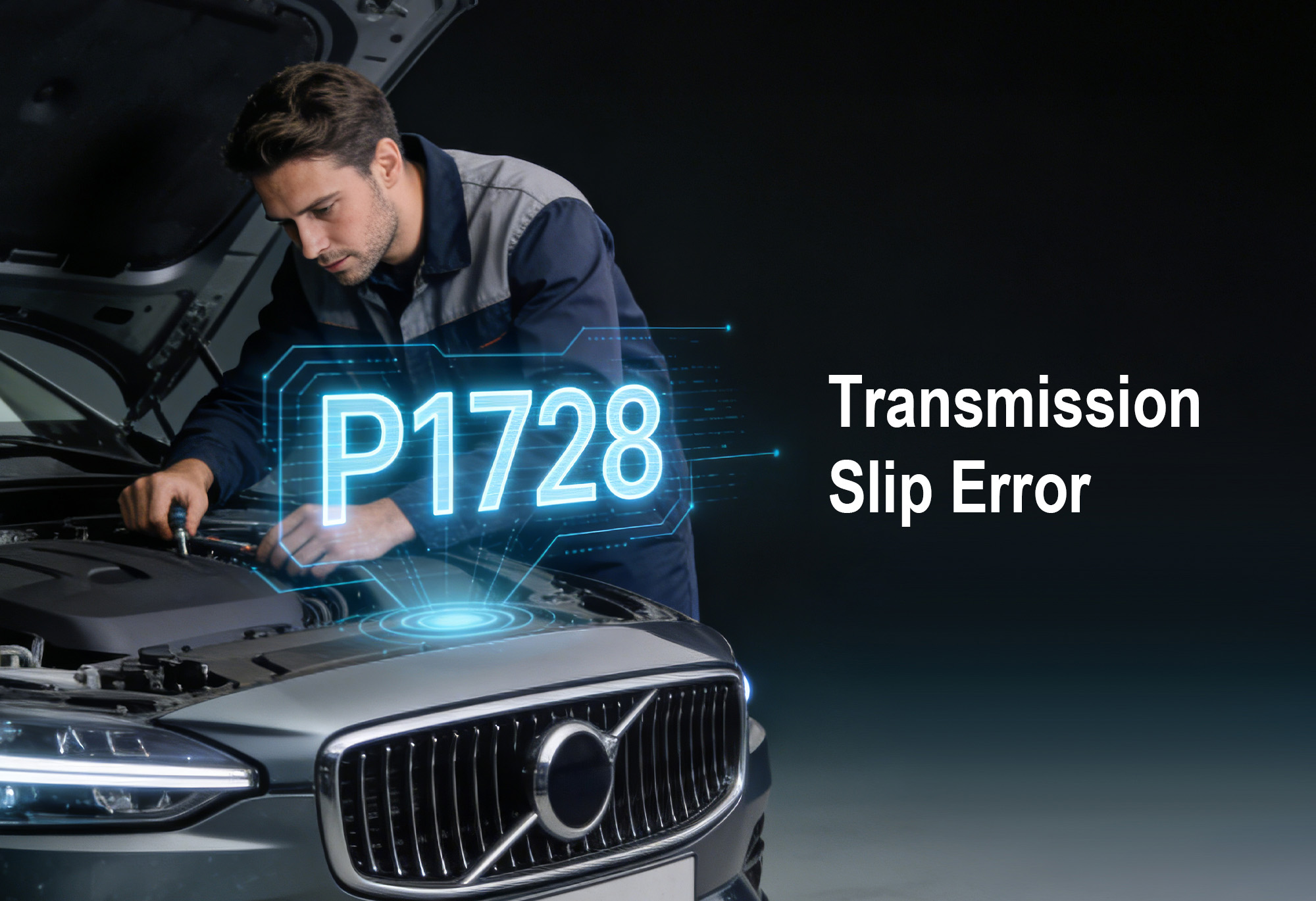 iCarsoft CR Pro S diagnosing P1728 Transmission Control System Malfunction/Speed Sensor Circuit Intermittent