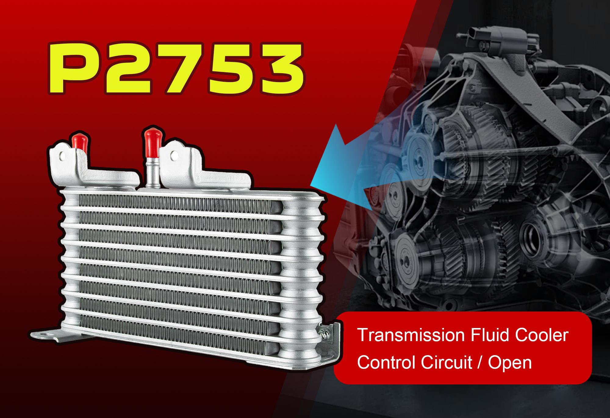 iCarsoft CR Max P Diagnosing P2753 Transmission Fluid Cooler Control Circuit Open