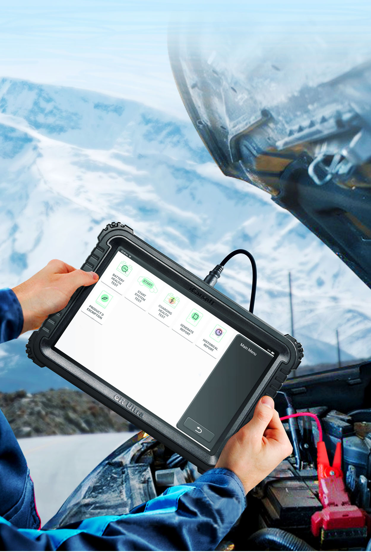 iCarsoft CR UltraAutomotive Diagnostic & Analysis SystemiCarsoft